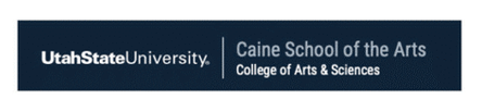 Utah State University Caine School of the Arts logo